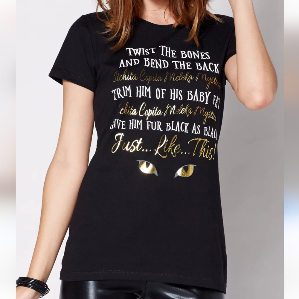 Disney Hocus Pocus Ladies Black T-Shirt